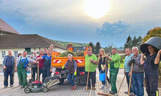 Frühjahrsputz bei der Feuerwehr Seebach