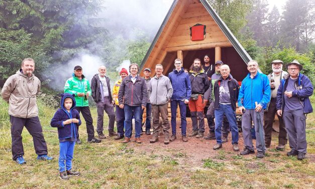 Einweihung der Aschhofhütte