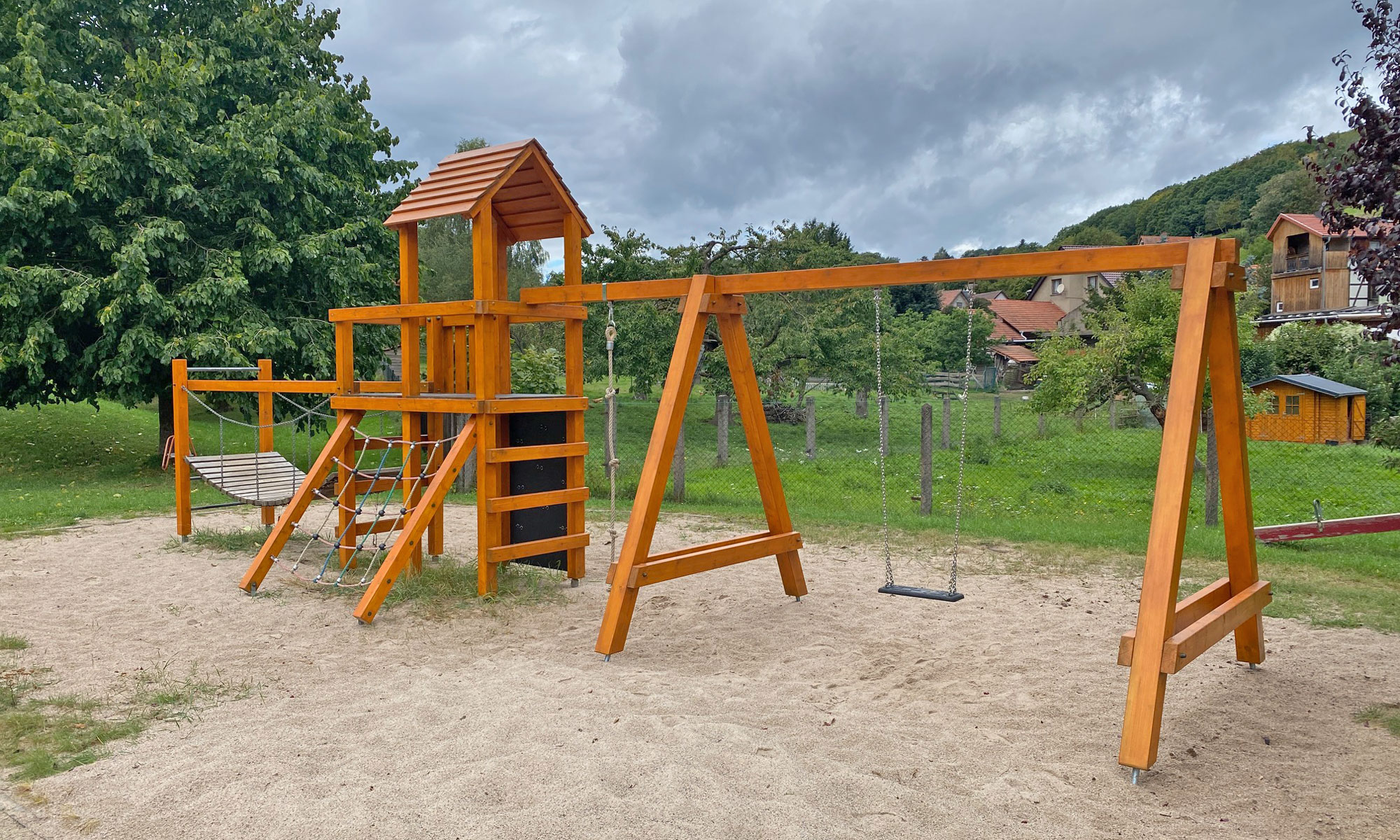 Bolz- und Spielplatz in Kittelsthal eingeweiht