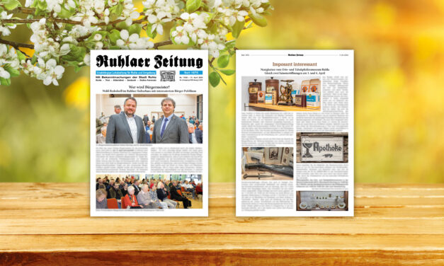 „Ruhlaer Zeitung“ Ausgabe 14/2024 <br>überall erhältlich