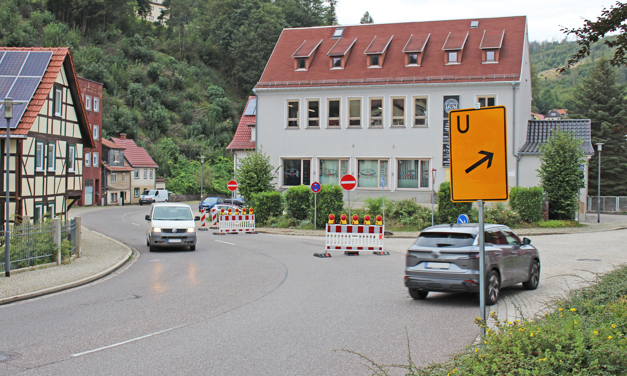 Informationen zu Verkehrsraumeinschränkungen in Ruhla