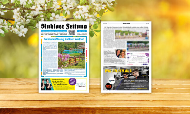 „Ruhlaer Zeitung“ Ausgabe 21/2025 überall erhältlich