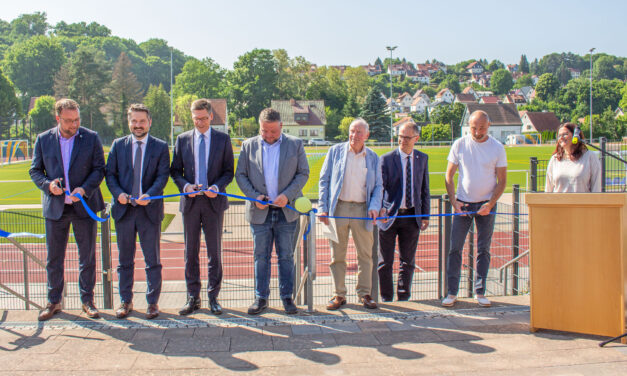 Neue Sport- und Freizeitanlage in Thal eingeweiht