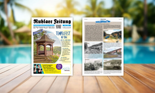 „Ruhlaer Zeitung“ Ausgabe 23/2025 überall erhältlich
