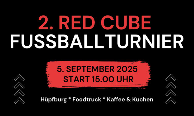 Spendenaufruf: 2. RedCube Fußball-Turnier