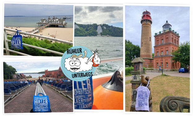 Der Rühler Beutel unterwegs an der Ostsee