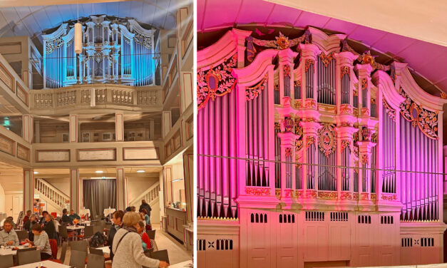 Neue Beleuchtung in Trinitatiskirche feierlich eingeweiht