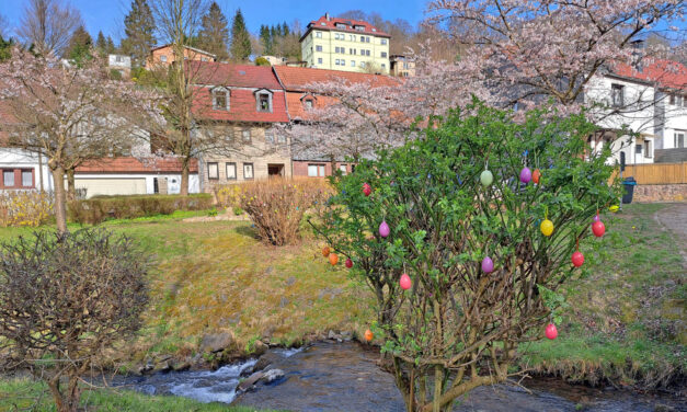 Aufruf zum Frühjahrsputz und Häuserschmuck zum Osterfest