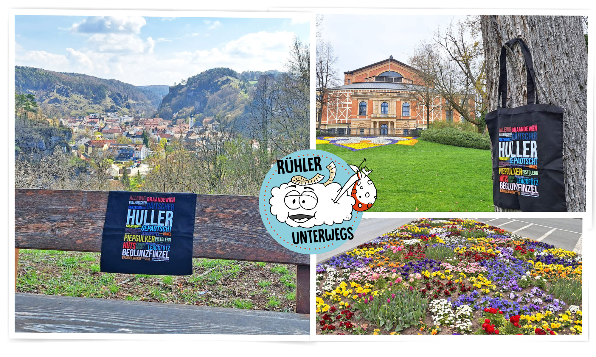 Der Rühler Beutel unterwegs in der Fränkischen Schweiz