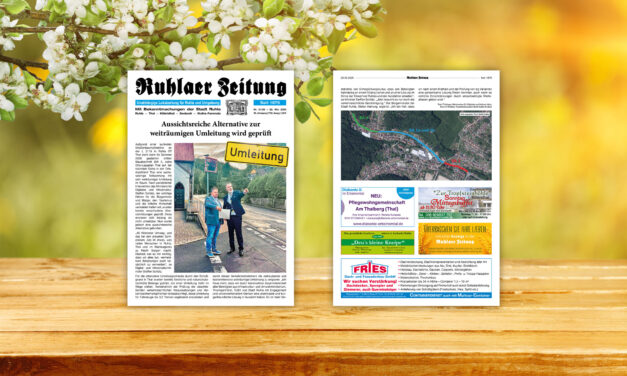 „Ruhlaer Zeitung“ Ausgabe 21/2026 <br>überall erhältlich