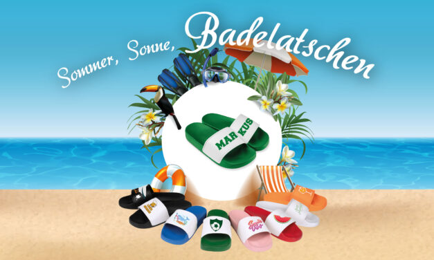 Sommer, Sonne, Badelatschen
