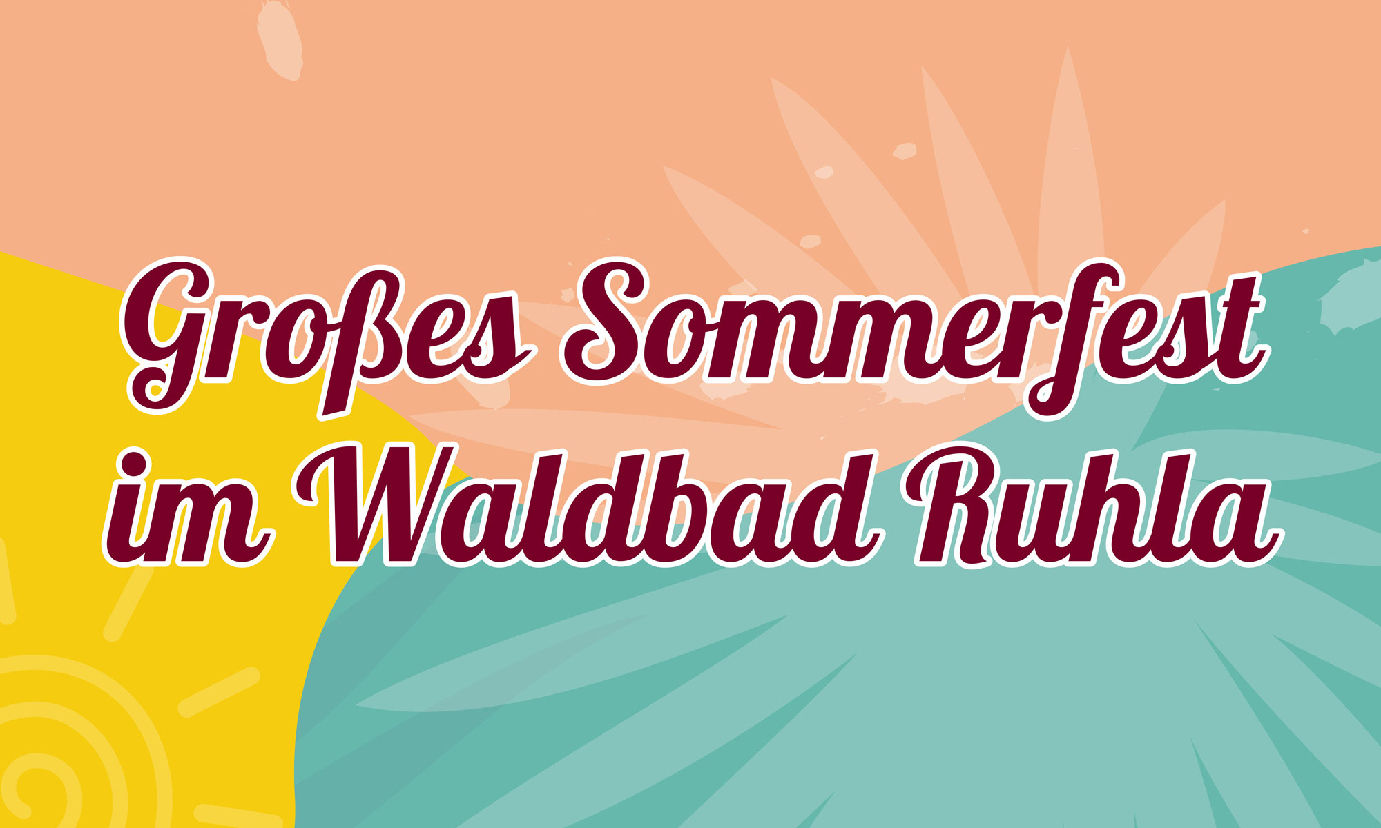 Großes Sommerfest im Waldbad Ruhla