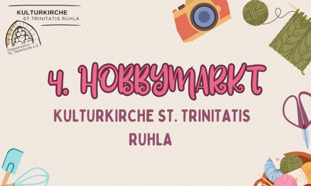 4. Hobbymarkt in der Kulturkirche St. Trinitatis