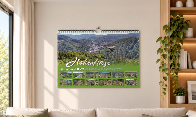 Höhenflüge 2027 – <br>Der neue 2print-Bildkalender ist da!