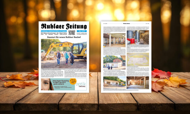 „Ruhlaer Zeitung“ Ausgabe 39/2026 <br>überall erhältlich